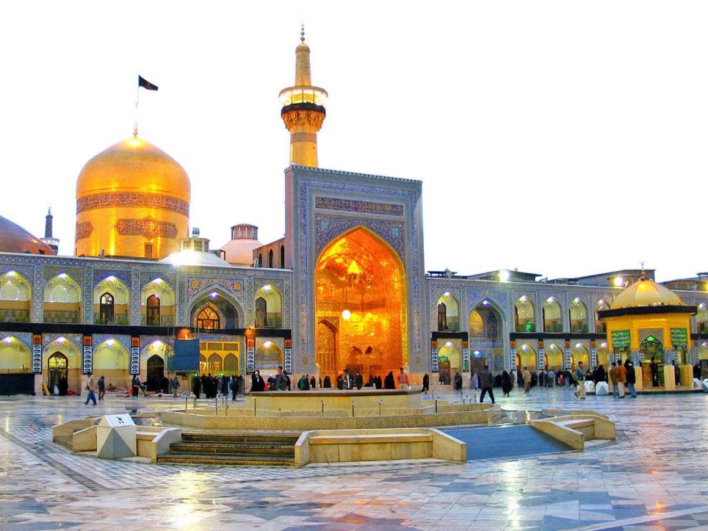 The-shrine-of-Imam-Reza-in-Mashhad